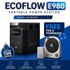 EcoFlow E980 Portable Power Station with Free Powerbank and Fan