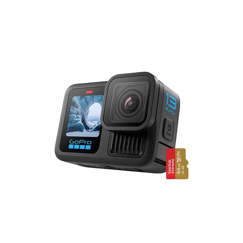 GoPro Hero13 with 64GB Memory Card and Bag