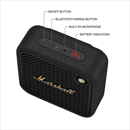 Marshall Willen II Portable Bluetooth Speaker - Image 3